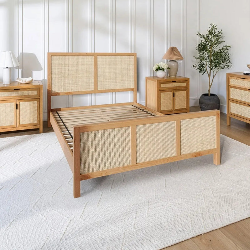 Naturepedic Arienzo FSC®-Certified White Oak Bed Frame