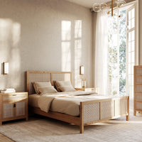 Naturepedic Arienzo FSC®-Certified White Oak Bed Frame