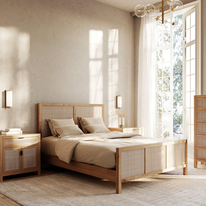 Naturepedic Arienzo FSC®-Certified White Oak Bed Frame