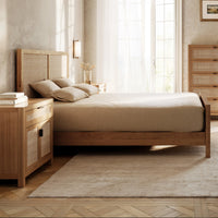 Naturepedic Arienzo FSC®-Certified White Oak Bed Frame