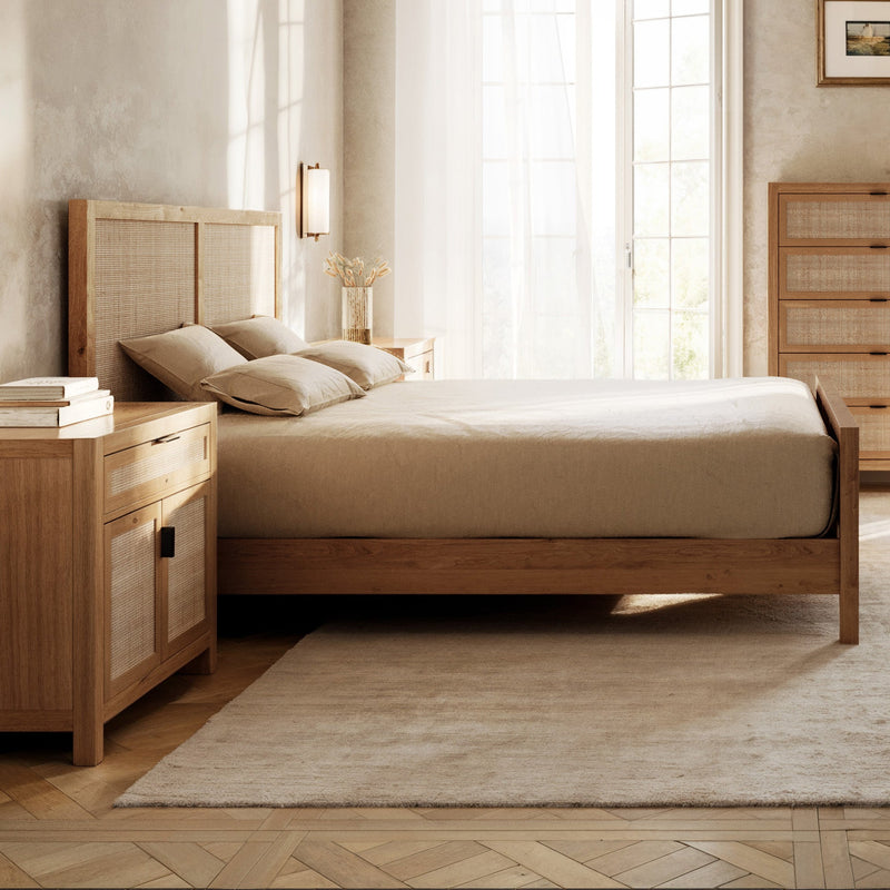 Naturepedic Arienzo FSC®-Certified White Oak Bed Frame