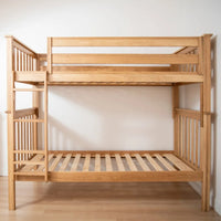 Naturepedic Savona FSC®-Certified Oak Kids Bed/Bunk Bed