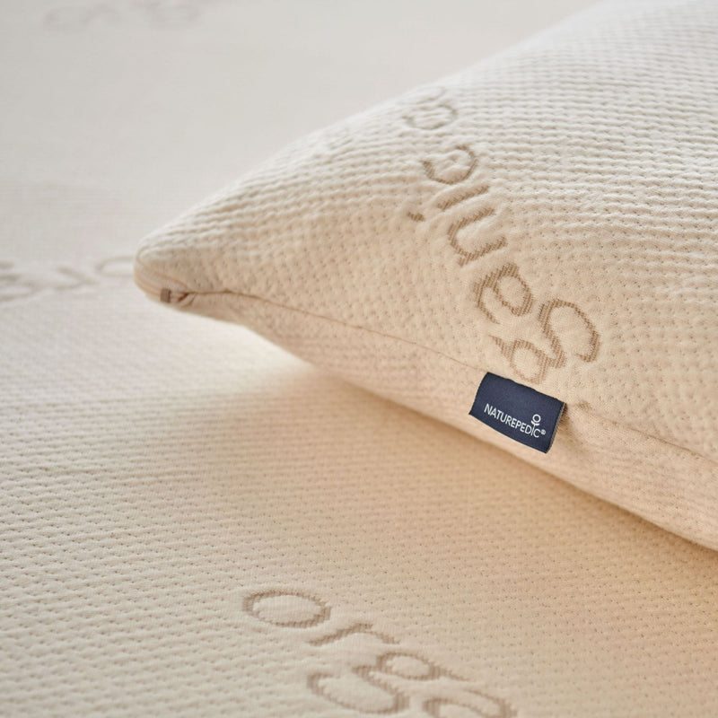 Naturepedic PLA Pillow with Organic Cotton Fabric