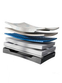 MOLECULE Reflex 11" Mattress - Firm layer-by-layer construction