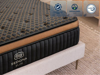 Brooklyn Bedding Sedona LX Elite Hybrid Mattress - Corner view