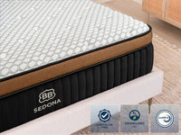 Brooklyn Bedding Sedona LX Hybrid Mattress - Certified safe materials