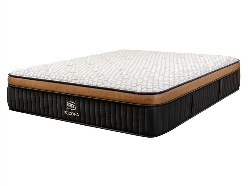 Brooklyn Bedding Sedona LX Hybrid Mattress - Angle view