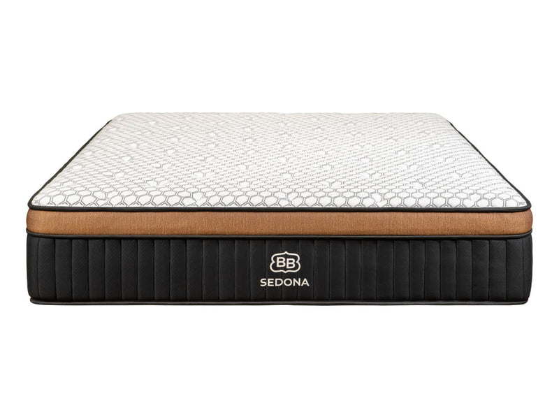 Brooklyn Bedding Sedona LX Hybrid Mattress - Front view