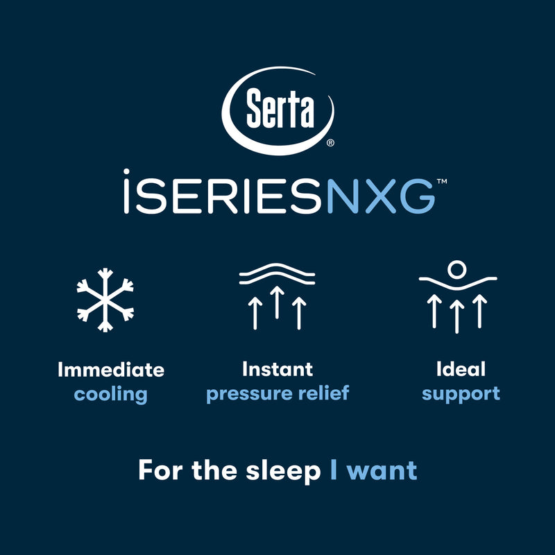 Serta® iSeries® NXG™ Mattress - 4500 Hybrid Plush - Mattress on Demand