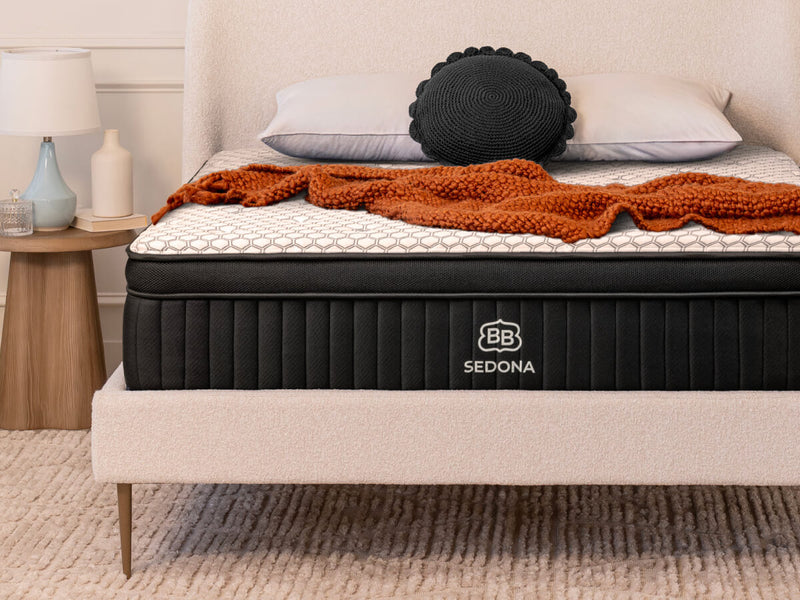 Brooklyn Bedding Sedona Hybrid Mattress - GlacioTex cooling cover