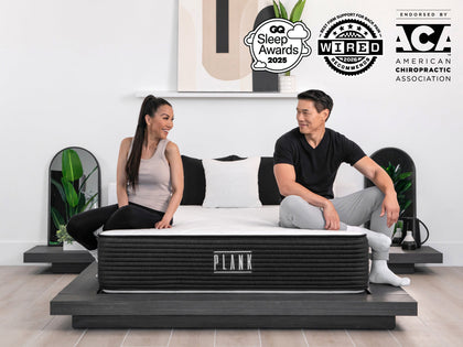 Plank Firm Luxe Hybrid Mattress