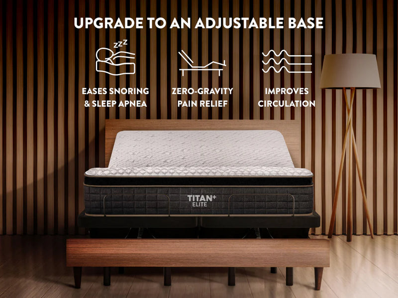 Titan Plus Elite Hybrid Mattress - Mattress on Demand