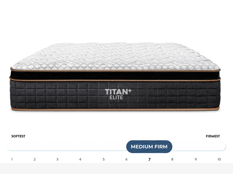 Titan Plus Elite Hybrid Mattress - Mattress on Demand