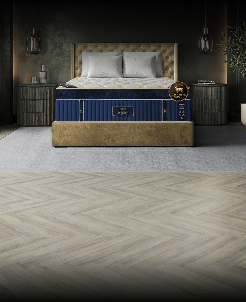 Puffy Legacy Hybrid Mattress bedroom view