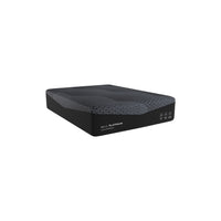 Helix Platinum 15 inch luxury hybrid mattress, angled view - Mattress On Demand