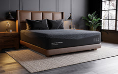 Helix Platinum luxury hybrid mattress in a modern bedroom