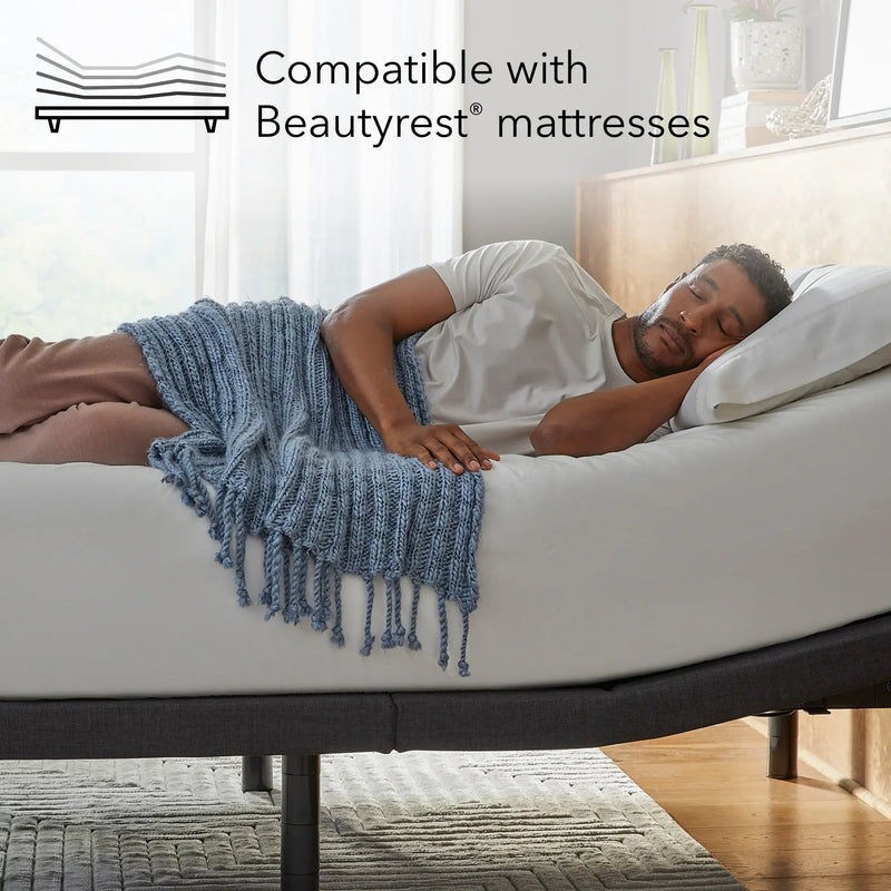 Beautyrest Baselogic Silver Adjustable Base - Mattress on Demand