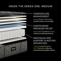 Beautyrest Black Series One 14.25" Medium Mattress - Mattress on Demand