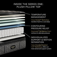 Beautyrest Black® Series One 14.5" Plush Pillow Top Mattress - Mattress on Demand