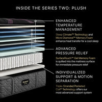 Beautyrest Black® Series Two 15.25" Plush Mattress - Mattress on Demand