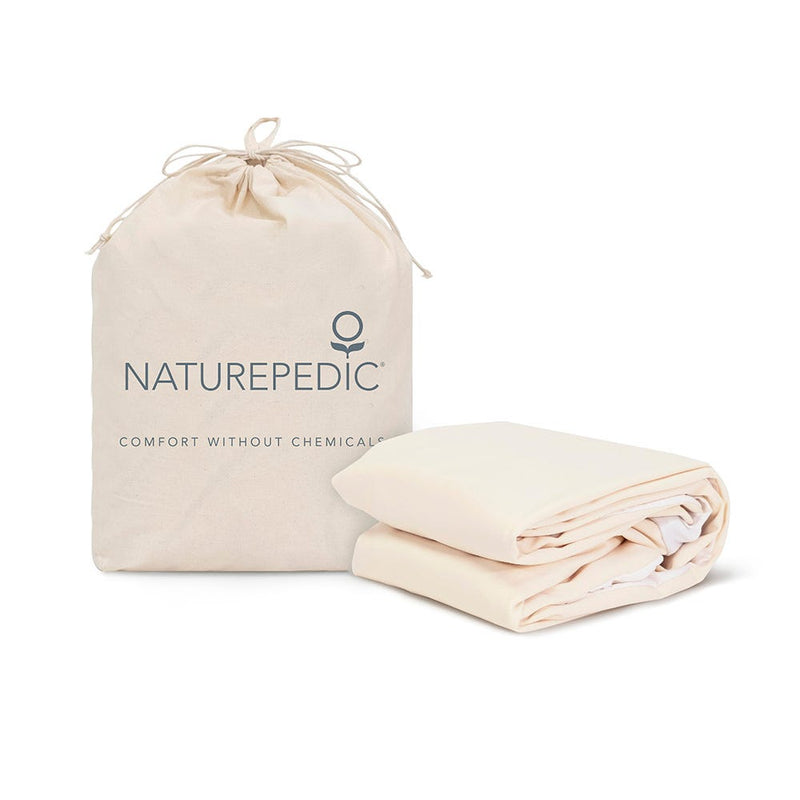 Naturepedic Organic Waterproof Kids Mattress Protector Pad product image