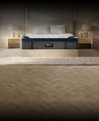 Puffy Royal Hybrid Mattress front bedroom view