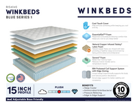 The WinkBed Blue Mattress - Mattress on Demand