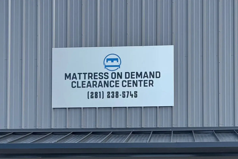 Mattress On Demand Rosenberg Showroom storefront